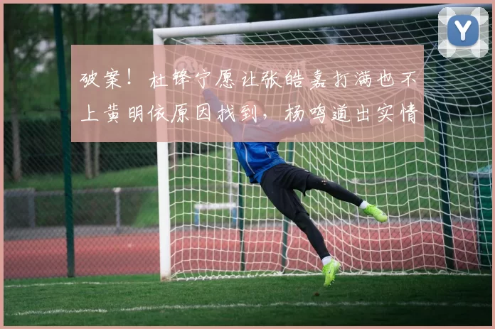 破案！杜锋宁愿让张皓嘉打满也不上黄明依原因找到，杨鸣道出实情